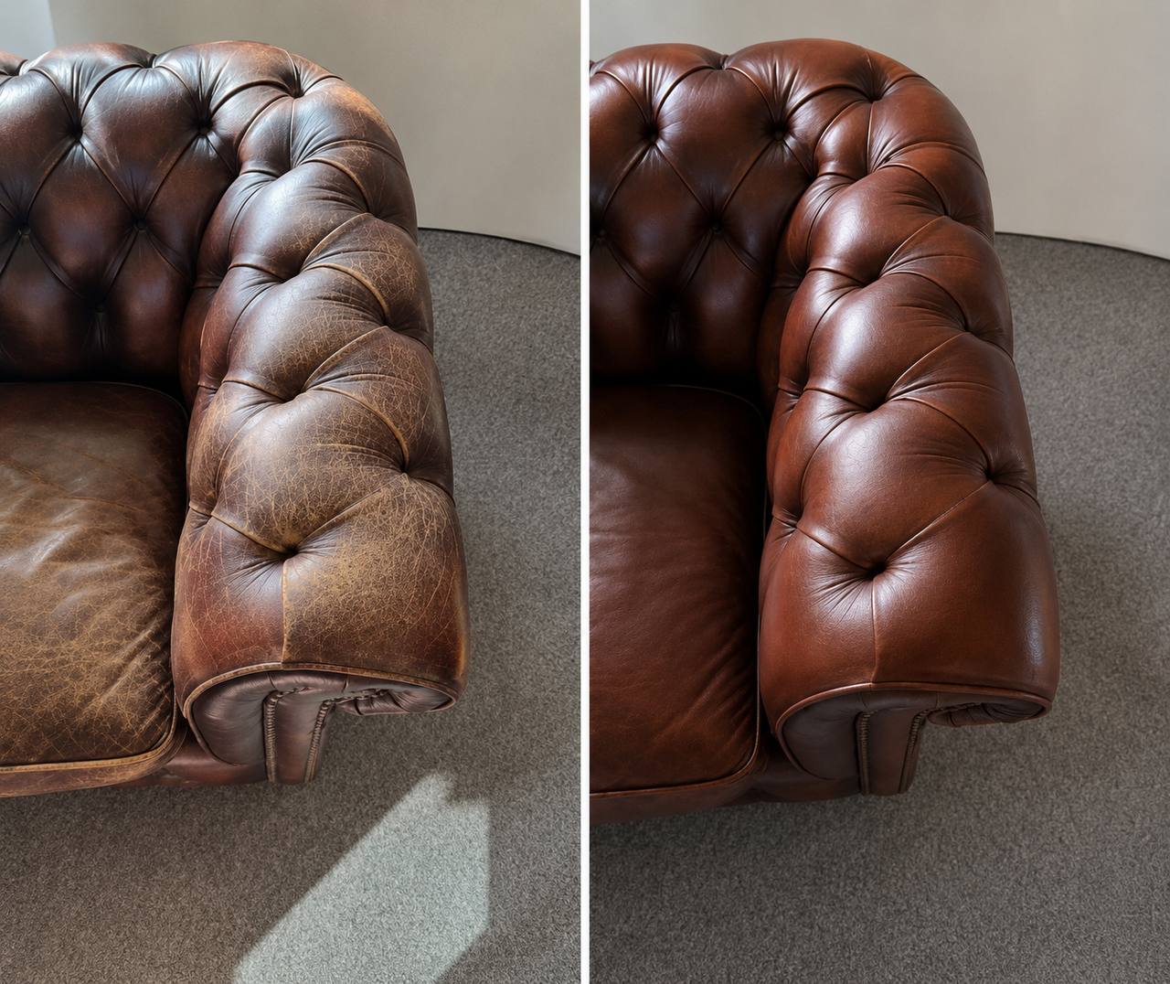 Leather Recoloring and Color Restoration 1