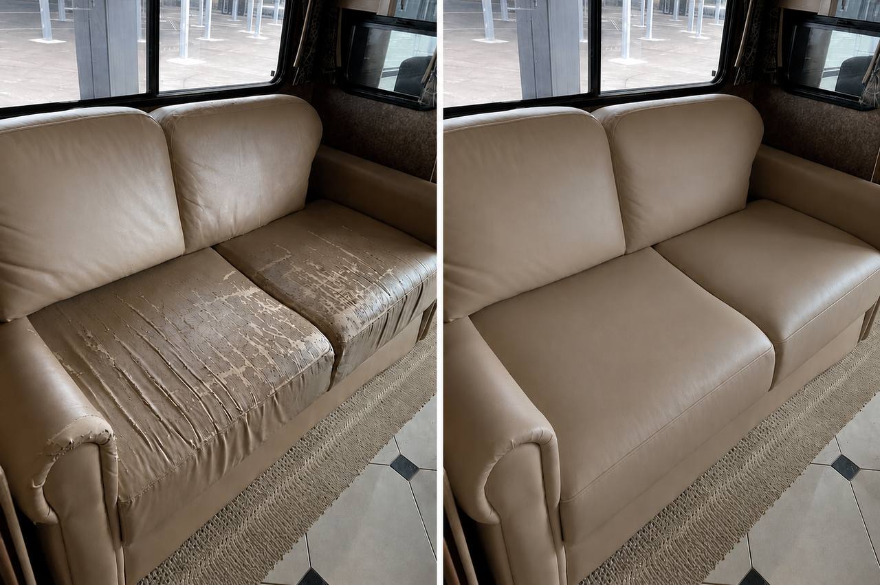 Leather Recoloring and Color Restoration 4